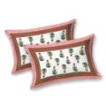 Tista 310 TC Cotton Bed Sheet with 2 Pillow Covers - Printed - Clover Home Furnishings