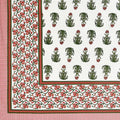 Tista 310 TC Cotton Bed Sheet with 2 Pillow Covers - Printed - Clover Home Furnishings