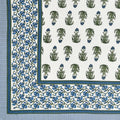 Tista 310 TC Cotton Bed Sheet with 2 Pillow Covers - Printed - Clover Home Furnishings