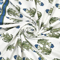 Tista 310 TC Cotton Bed Sheet with 2 Pillow Covers - Printed - Clover Home Furnishings