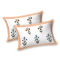 Tista 310 TC Cotton Bed Sheet with 2 Pillow Covers - Printed