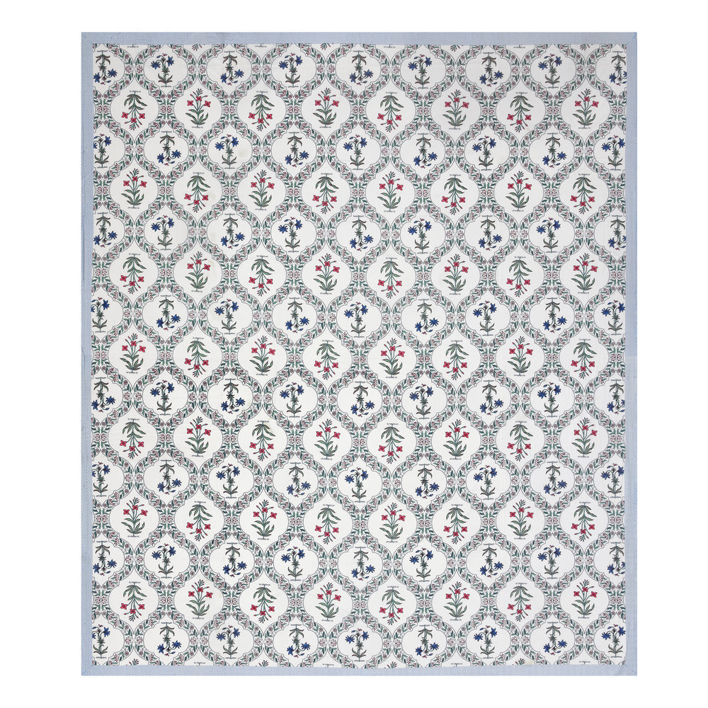 Tista 310 TC Cotton Bed Sheet with 2 Pillow Covers - Printed