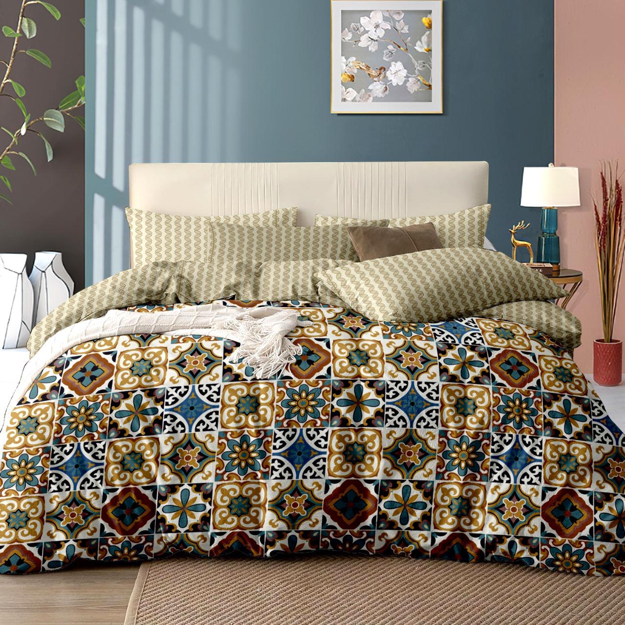BS207: Roxx S. King Double Bed Sheets