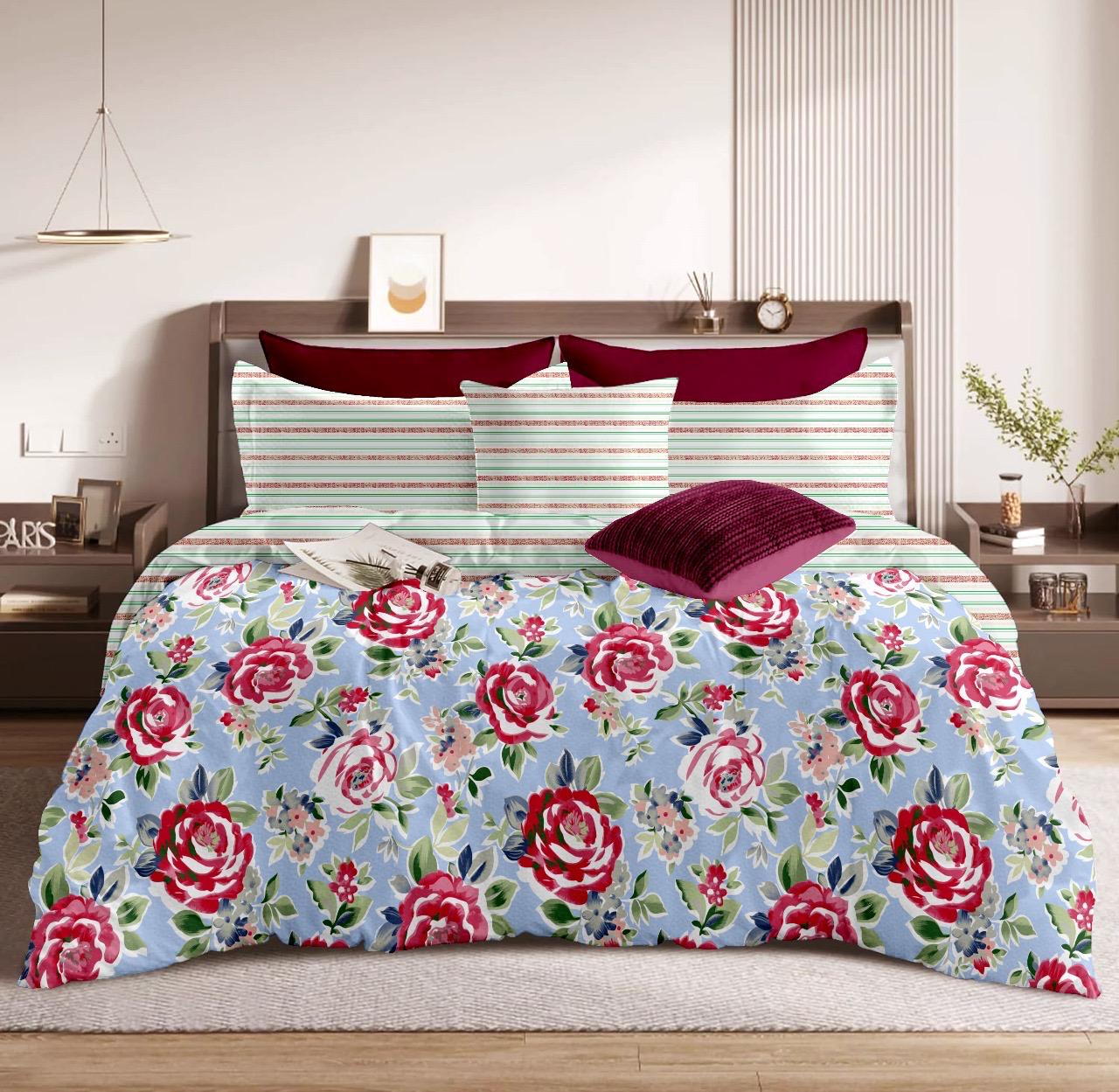 BS207: Roxx S. King Double Bed Sheets