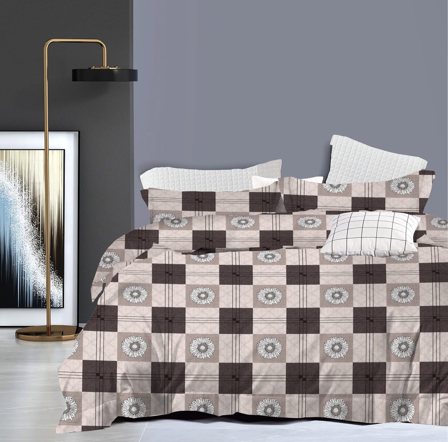 BS207: Roxx S. King Double Bed Sheets