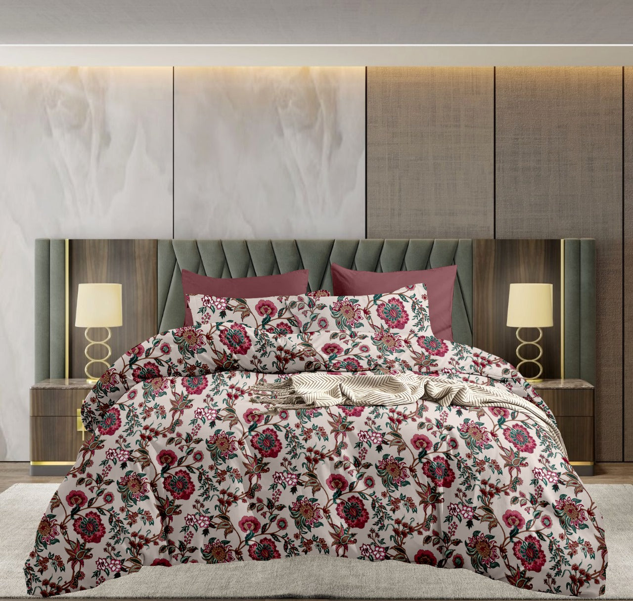 BS207: Roxx S. King Double Bed Sheets