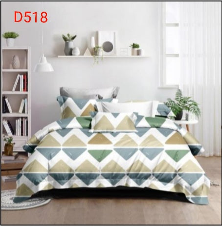 BS207: Roxx S. King Double Bed Sheets