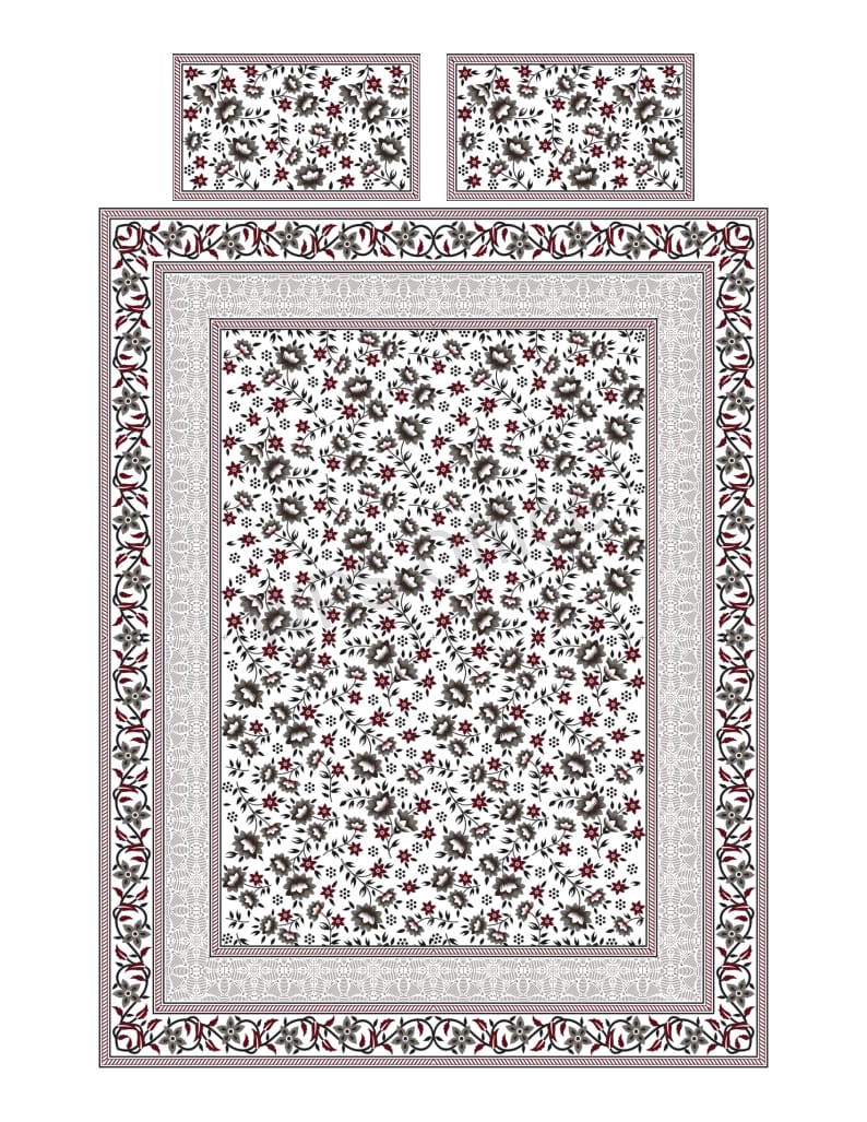 BS234: Kaleen Double Bed Sheets