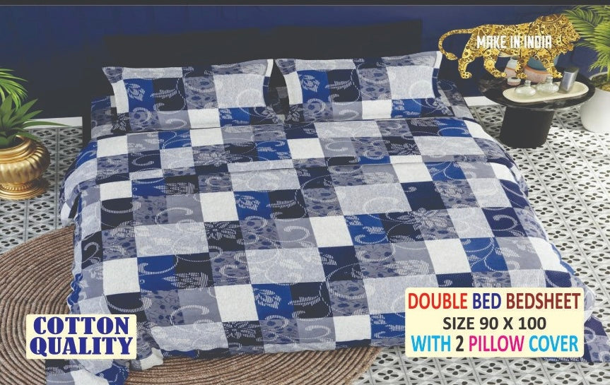 BS150: Triber Double Bed Sheets
