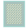 Mahanadi 310 TC Cotton Bed Sheet with 2 Pillow Covers - Printed - Clover Home Furnishings