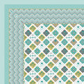 Mahanadi 310 TC Cotton Bed Sheet with 2 Pillow Covers - Printed - Clover Home Furnishings