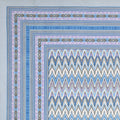 Mahanadi 310 TC Cotton Bed Sheet with 2 Pillow Covers - Printed - Clover Home Furnishings