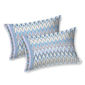 Mahanadi 310 TC Cotton Bed Sheet with 2 Pillow Covers - Printed - Clover Home Furnishings