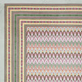 Mahanadi 310 TC Cotton Bed Sheet with 2 Pillow Covers - Printed - Clover Home Furnishings