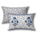 Mahanadi 310 TC Cotton Bed Sheet with 2 Pillow Covers - Printed - Clover Home Furnishings