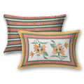 Mahanadi 310 TC Cotton Bed Sheet with 2 Pillow Covers - Printed - Clover Home Furnishings