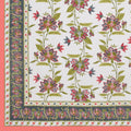 Mahanadi 310 TC Cotton Bed Sheet with 2 Pillow Covers - Printed - Clover Home Furnishings