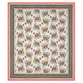 Mahanadi 310 TC Cotton Bed Sheet with 2 Pillow Covers - Printed - Clover Home Furnishings