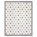 Mahanadi 310 TC Cotton Bed Sheet with 2 Pillow Covers - Printed - Clover Home Furnishings