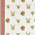 Mahanadi 310 TC Cotton Bed Sheet with 2 Pillow Covers - Printed - Clover Home Furnishings