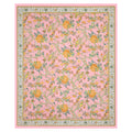 Mahanadi 310 TC Cotton Bed Sheet with 2 Pillow Covers - Printed - Clover Home Furnishings