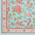 Mahanadi 310 TC Cotton Bed Sheet with 2 Pillow Covers - Printed - Clover Home Furnishings