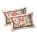 Mahanadi 310 TC Cotton Bed Sheet with 2 Pillow Covers - Printed - Clover Home Furnishings