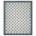 Mahanadi 310 TC Cotton Bed Sheet with 2 Pillow Covers - Printed - Clover Home Furnishings