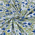 Mahanadi 310 TC Cotton Bed Sheet with 2 Pillow Covers - Printed - Clover Home Furnishings