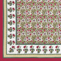 Mahanadi 310 TC Cotton Bed Sheet with 2 Pillow Covers - Printed - Clover Home Furnishings