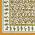 Mahanadi 310 TC Cotton Bed Sheet with 2 Pillow Covers - Printed - Clover Home Furnishings