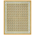 Mahanadi 310 TC Cotton Bed Sheet with 2 Pillow Covers - Printed - Clover Home Furnishings