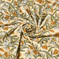 Mahanadi 310 TC Cotton Bed Sheet with 2 Pillow Covers - Printed - Clover Home Furnishings