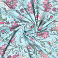 Mahanadi 310 TC Cotton Bed Sheet with 2 Pillow Covers - Printed - Clover Home Furnishings