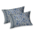 Mahanadi 310 TC Cotton Bed Sheet with 2 Pillow Covers - Printed - Clover Home Furnishings