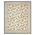 Mahanadi 310 TC Cotton Bed Sheet with 2 Pillow Covers - Printed - Clover Home Furnishings