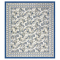 Mahanadi 310 TC Cotton Bed Sheet with 2 Pillow Covers - Printed - Clover Home Furnishings