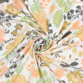 Mahanadi 310 TC Cotton Bed Sheet with 2 Pillow Covers - Printed - Clover Home Furnishings