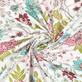 Mahanadi 310 TC Cotton Bed Sheet with 2 Pillow Covers - Printed - Clover Home Furnishings