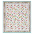 Mahanadi 310 TC Cotton Bed Sheet with 2 Pillow Covers - Printed - Clover Home Furnishings