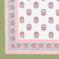 Mahanadi 310 TC Cotton Bed Sheet with 2 Pillow Covers - Printed - Clover Home Furnishings