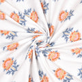 Mahanadi 310 TC Cotton Bed Sheet with 2 Pillow Covers - Printed - Clover Home Furnishings
