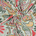 Mahanadi 310 TC Cotton Bed Sheet with 2 Pillow Covers - Printed - Clover Home Furnishings