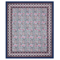 Mahanadi 310 TC Cotton Bed Sheet with 2 Pillow Covers - Printed - Clover Home Furnishings