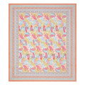 Mahanadi 310 TC Cotton Bed Sheet with 2 Pillow Covers - Printed - Clover Home Furnishings
