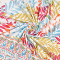 Mahanadi 310 TC Cotton Bed Sheet with 2 Pillow Covers - Printed - Clover Home Furnishings