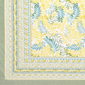 Mahanadi 310 TC Cotton Bed Sheet with 2 Pillow Covers - Printed - Clover Home Furnishings