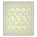 Mahanadi 310 TC Cotton Bed Sheet with 2 Pillow Covers - Printed - Clover Home Furnishings