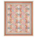 Mahanadi 310 TC Cotton Bed Sheet with 2 Pillow Covers - Printed - Clover Home Furnishings