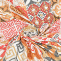 Mahanadi 310 TC Cotton Bed Sheet with 2 Pillow Covers - Printed - Clover Home Furnishings